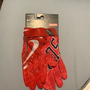 Supreme Nike Football Gloves